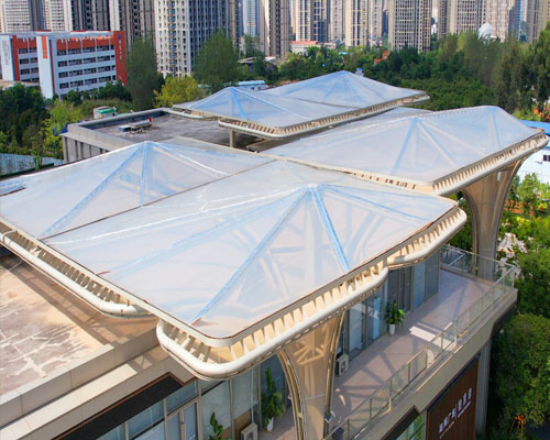 昆明盘龙区售楼部ETFE膜结构