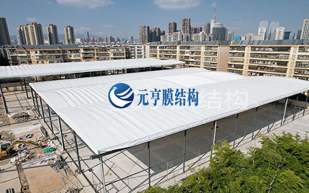 大观公园球场电动推拉蓬