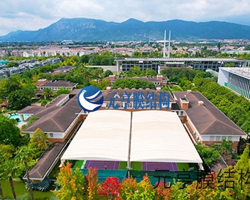 滇池度假区云天化电动球场雨棚