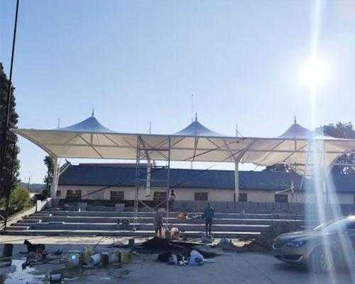 Qujing Military Sports Stand Membrane Structure