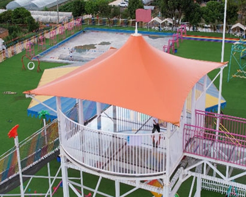 Kunming Ten fold Parent Child Amusement Park Membrane Structure