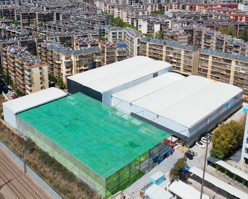 Kunming Xishan District Daguan Stadium Park Electric Stadium Expansion Tent