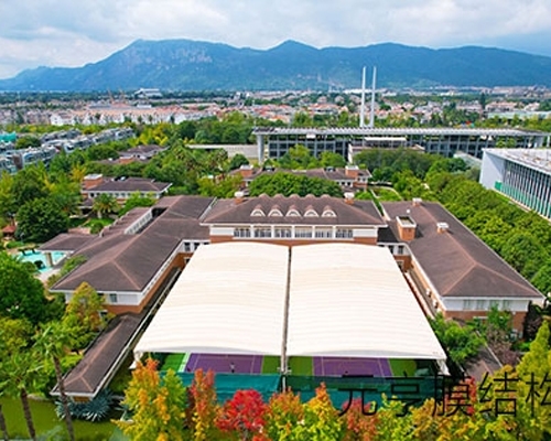 Yunnan Yuntianhua Group Stadium Electric retractable canopy