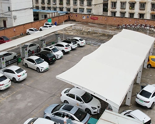 Xishan District New Energy Membrane Structure Parking Shed