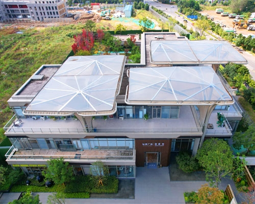 ETFE membrane structure of Panlong District Sales Center