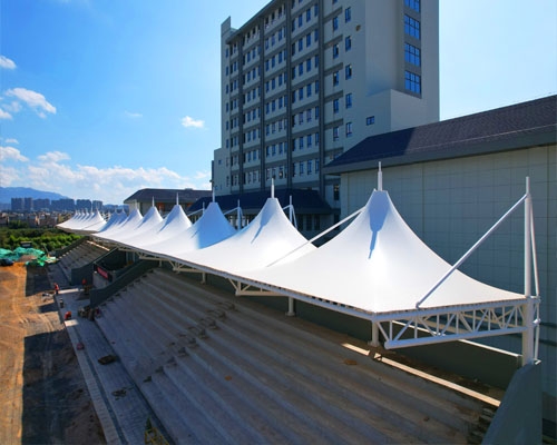 Lincang Primary School Sports Stand Membrane Structure