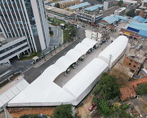 Membrane structure of Liangting Warehouse in Guandu District, Kunming