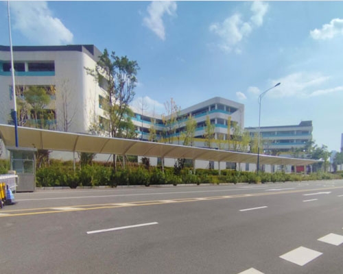 Kunming Jinkangyuan membrane structure parking canopy