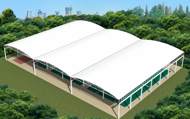 Membrane structure solution for large sports venues in Yunnan